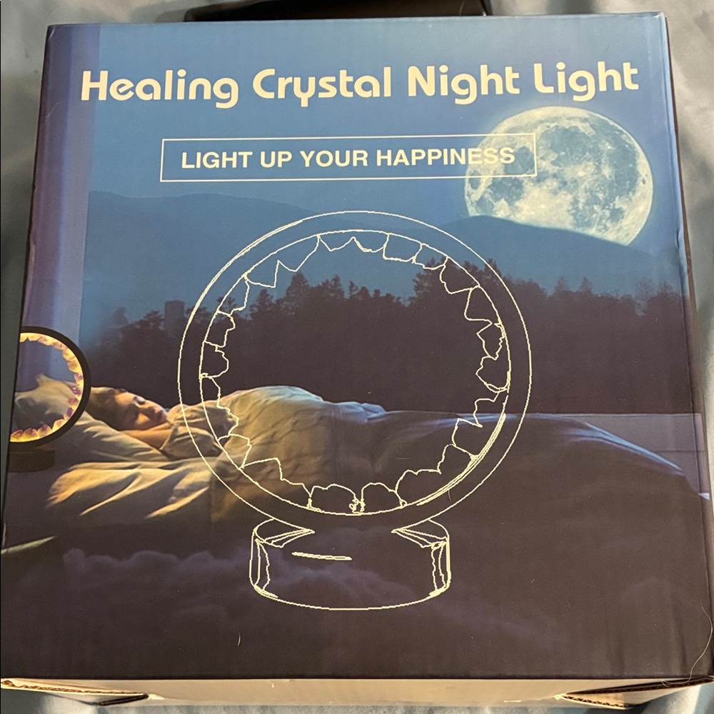 Healing Crystal Night Light